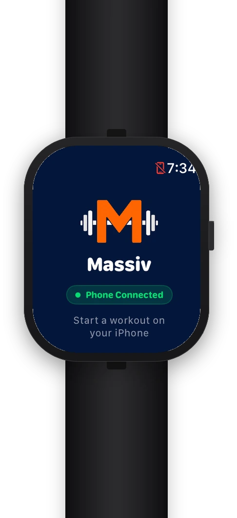 App de Massiv para Apple Watch